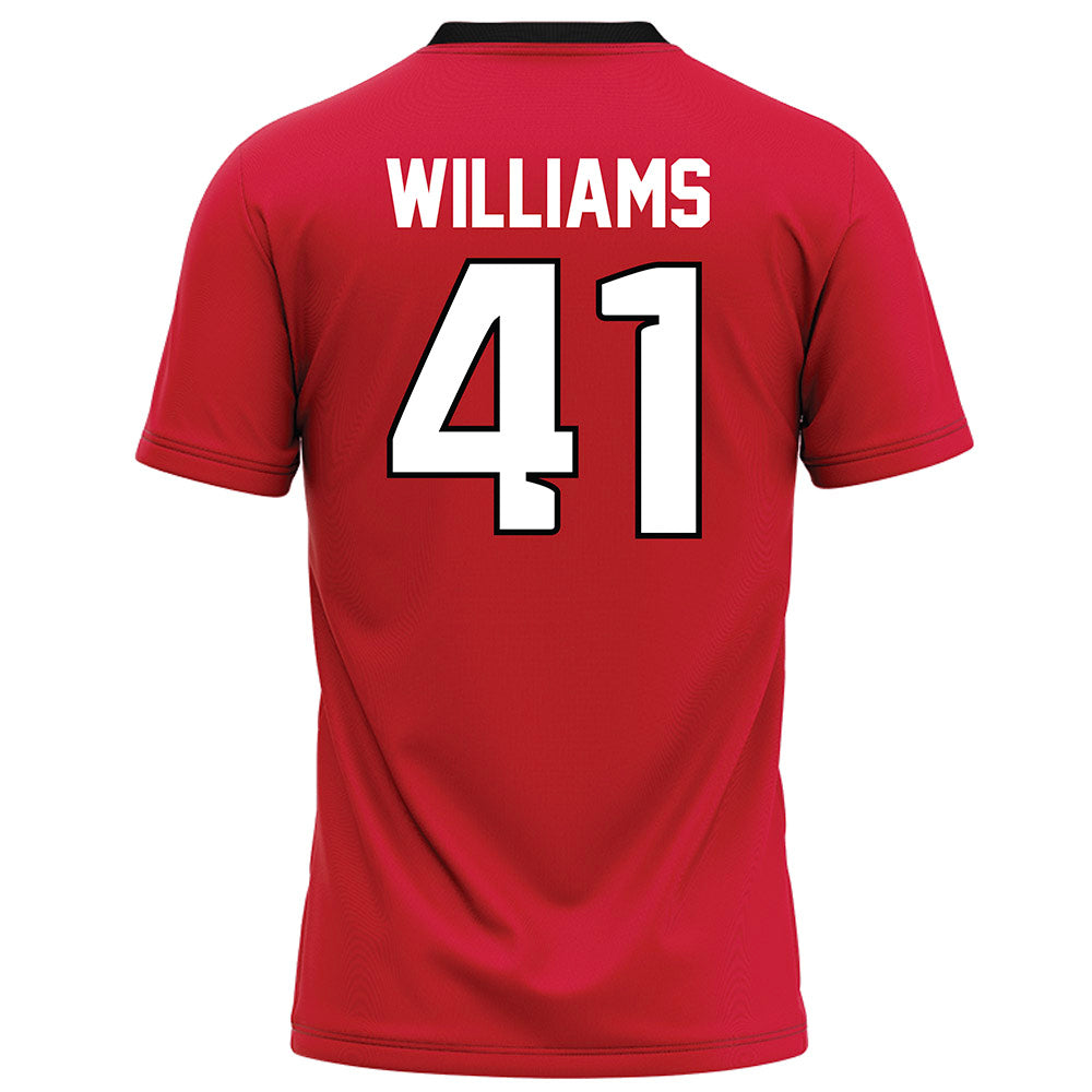 UNLV - NCAA Football : Aveon Williams - Red Football Jersey-1