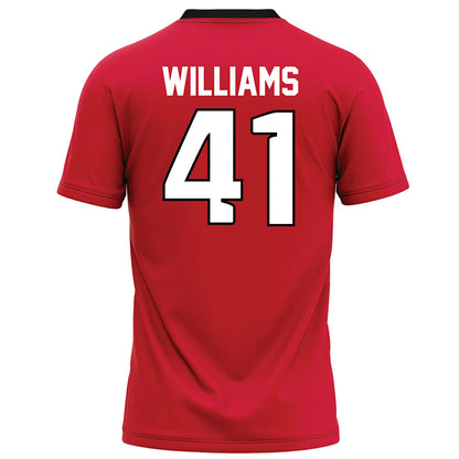 UNLV - NCAA Football : Aveon Williams - Red Football Jersey-1