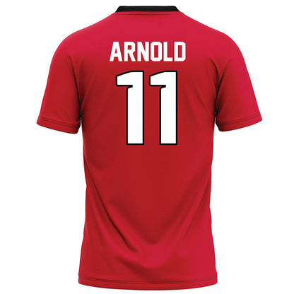 UNLV - NCAA Football : Jackson Arnold - Red Football Jersey-1