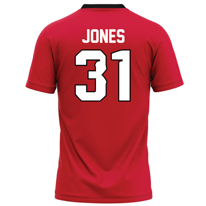 UNLV - NCAA Football : Coy Jones - Red Football Jersey-1