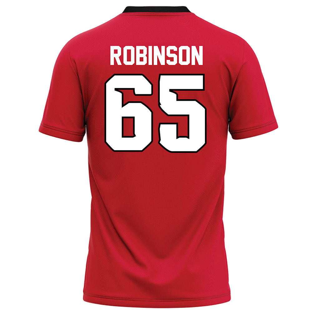 UNLV - NCAA Football : Ace Robinson - Red Football Jersey-1