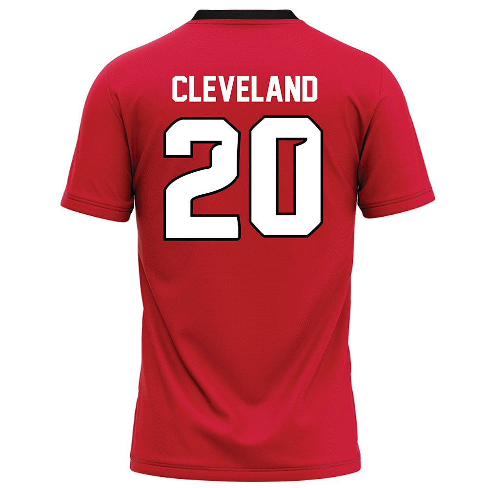 UNLV - NCAA Football : Landyn Cleveland - Red Football Jersey-1