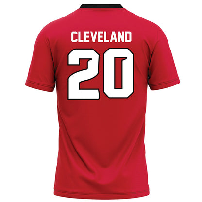 UNLV - NCAA Football : Landyn Cleveland - Red Football Jersey-1