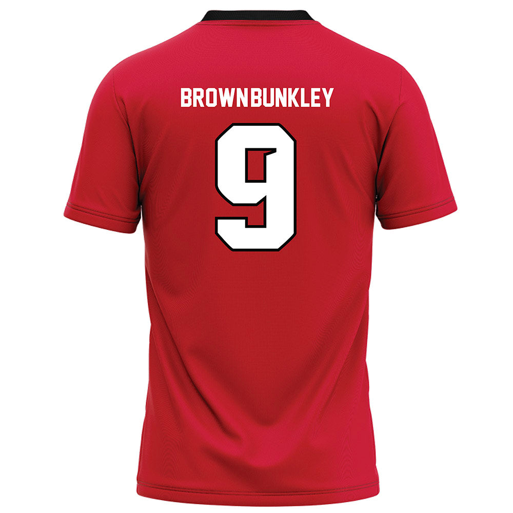 UNLV - NCAA Football : Aamaris Brown-Bunkley - Red Football Jersey-1