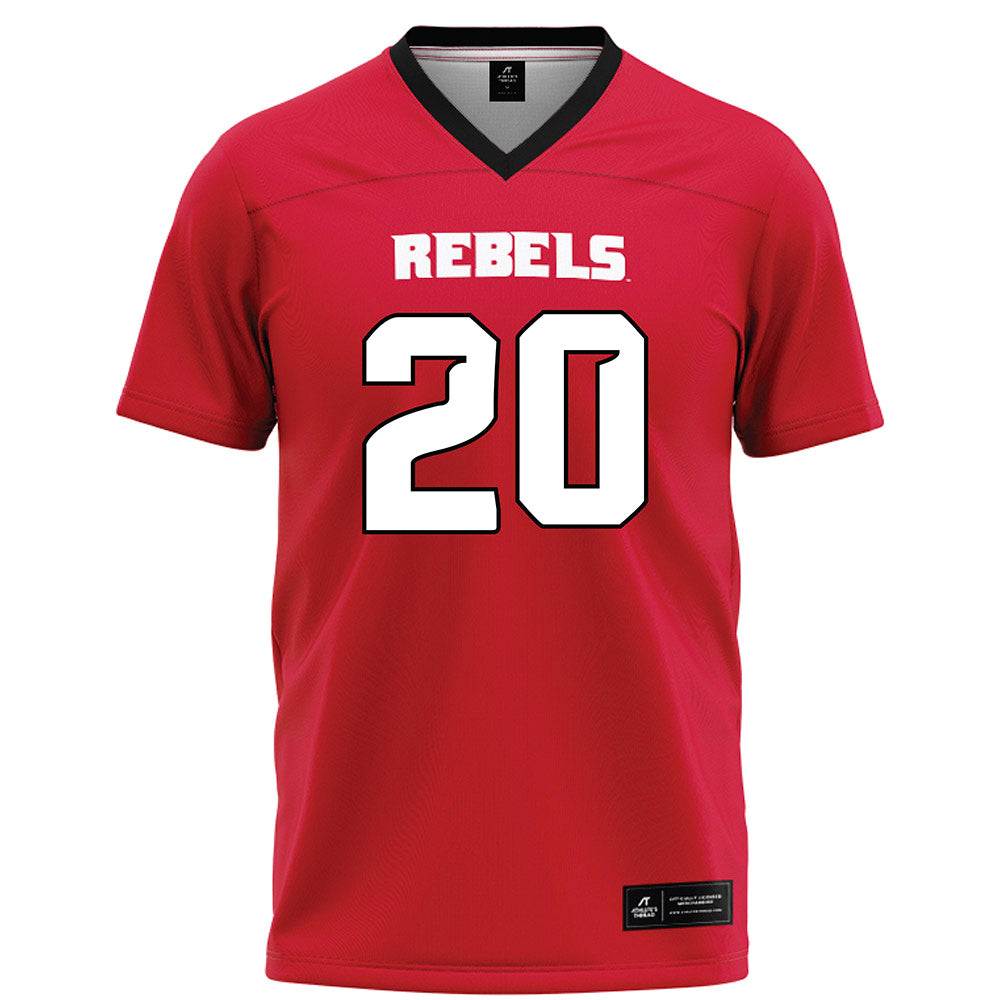 UNLV - NCAA Football : Landyn Cleveland - Red Football Jersey-0