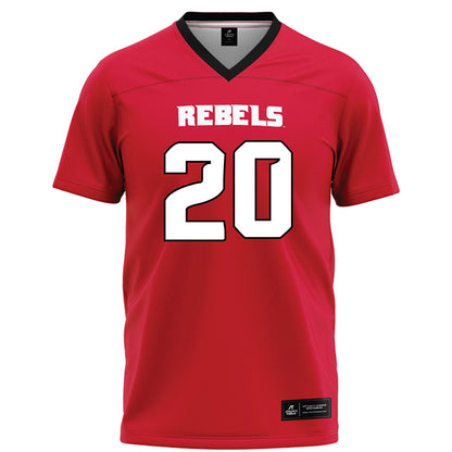 UNLV - NCAA Football : Landyn Cleveland - Red Football Jersey-0