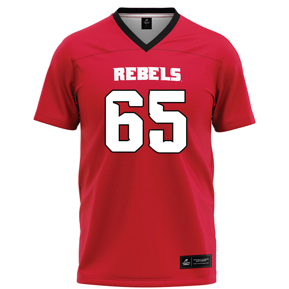 UNLV - NCAA Football : Ace Robinson - Red Football Jersey-0