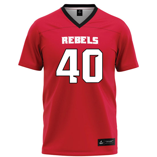 UNLV - NCAA Football : Armand Ausbon - Red Football Jersey-0