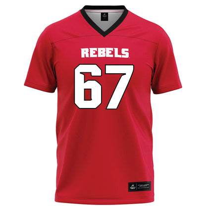UNLV - NCAA Football : Malik White - Red Football Jersey-0
