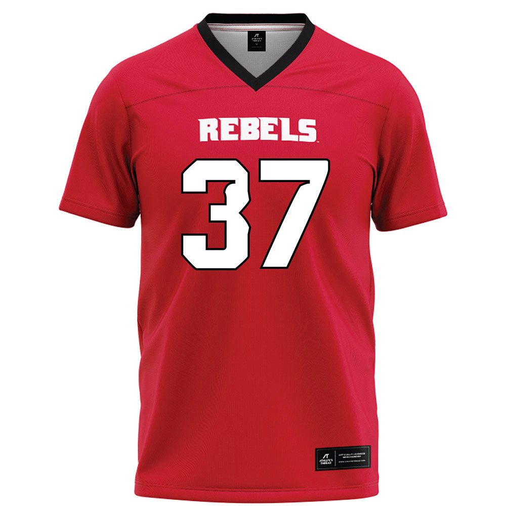 UNLV - NCAA Football : Triston Thomas - Red Football Jersey-0