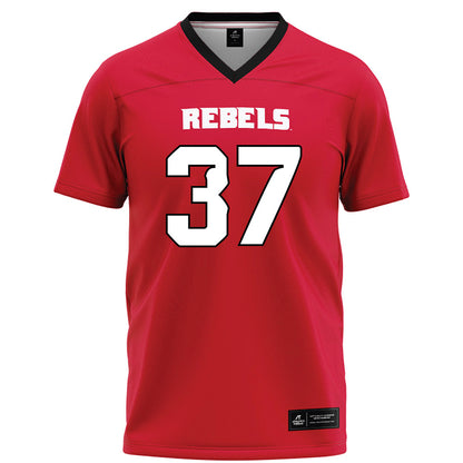 UNLV - NCAA Football : Triston Thomas - Red Football Jersey-0