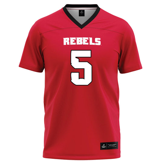 UNLV - NCAA Football : Tavian McNair - Red Football Jersey-0