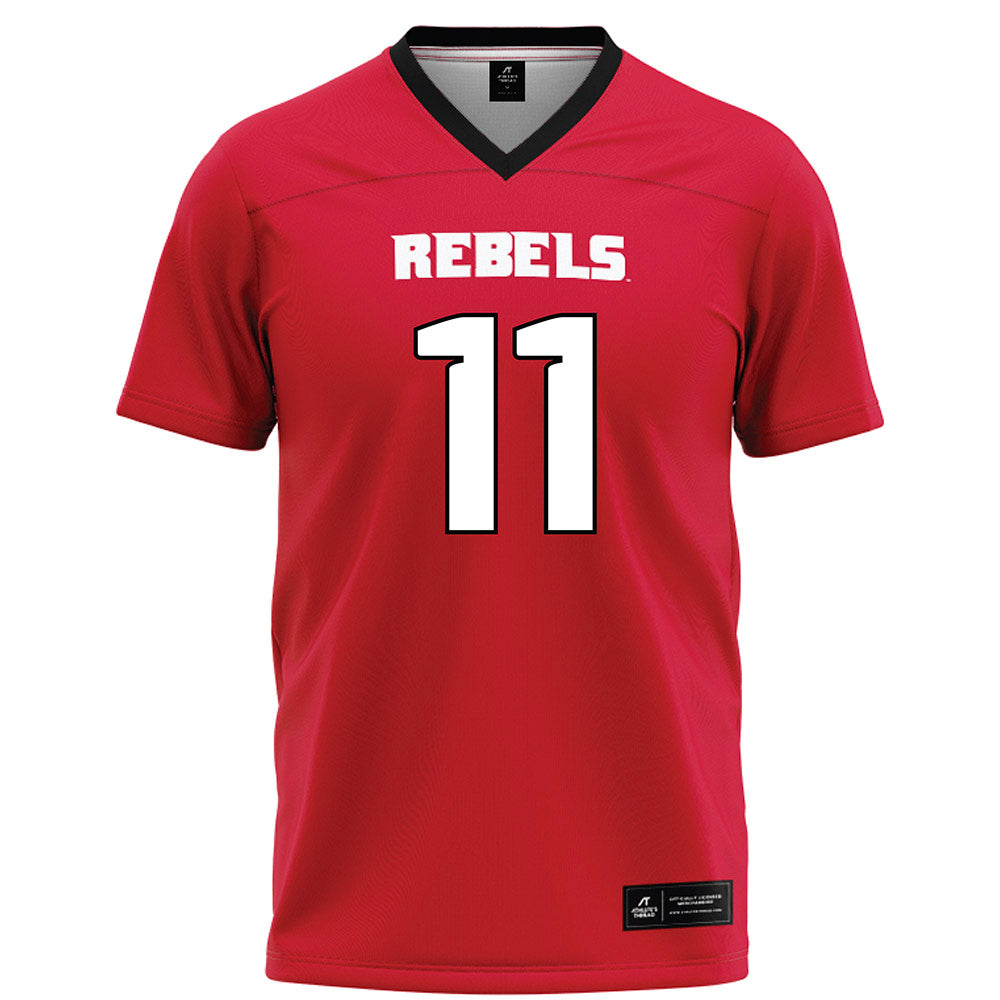 UNLV - NCAA Football : Jackson Arnold - Red Football Jersey-0