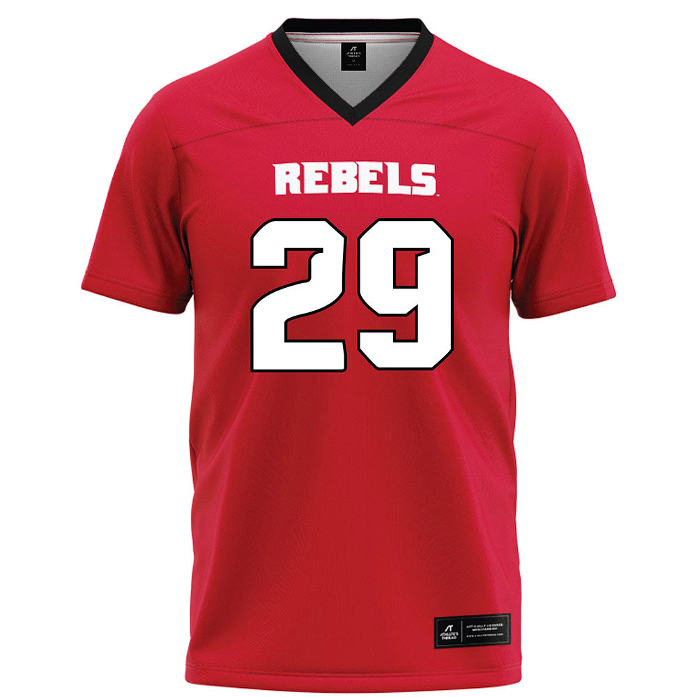 UNLV - NCAA Football : AJ Morton - Red Football Jersey-0