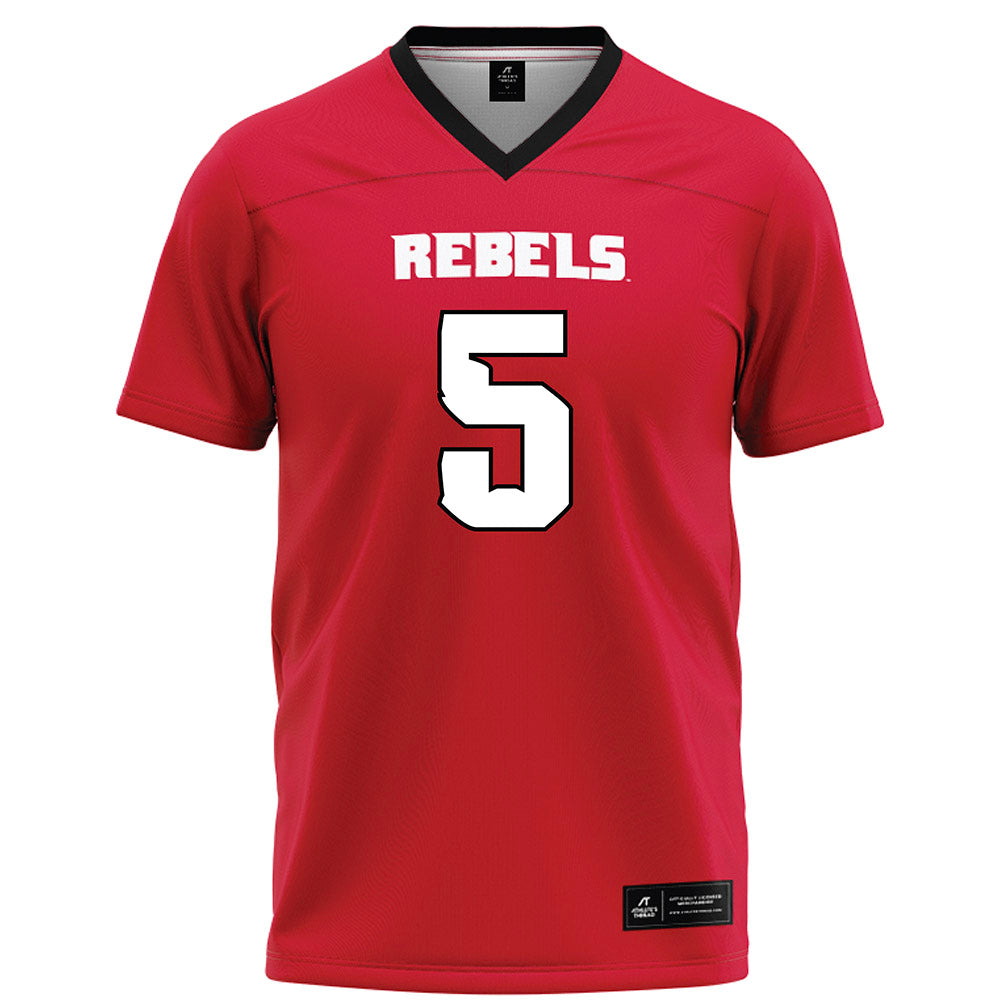 UNLV - NCAA Football : Tavian McNair - Red Football Jersey-0