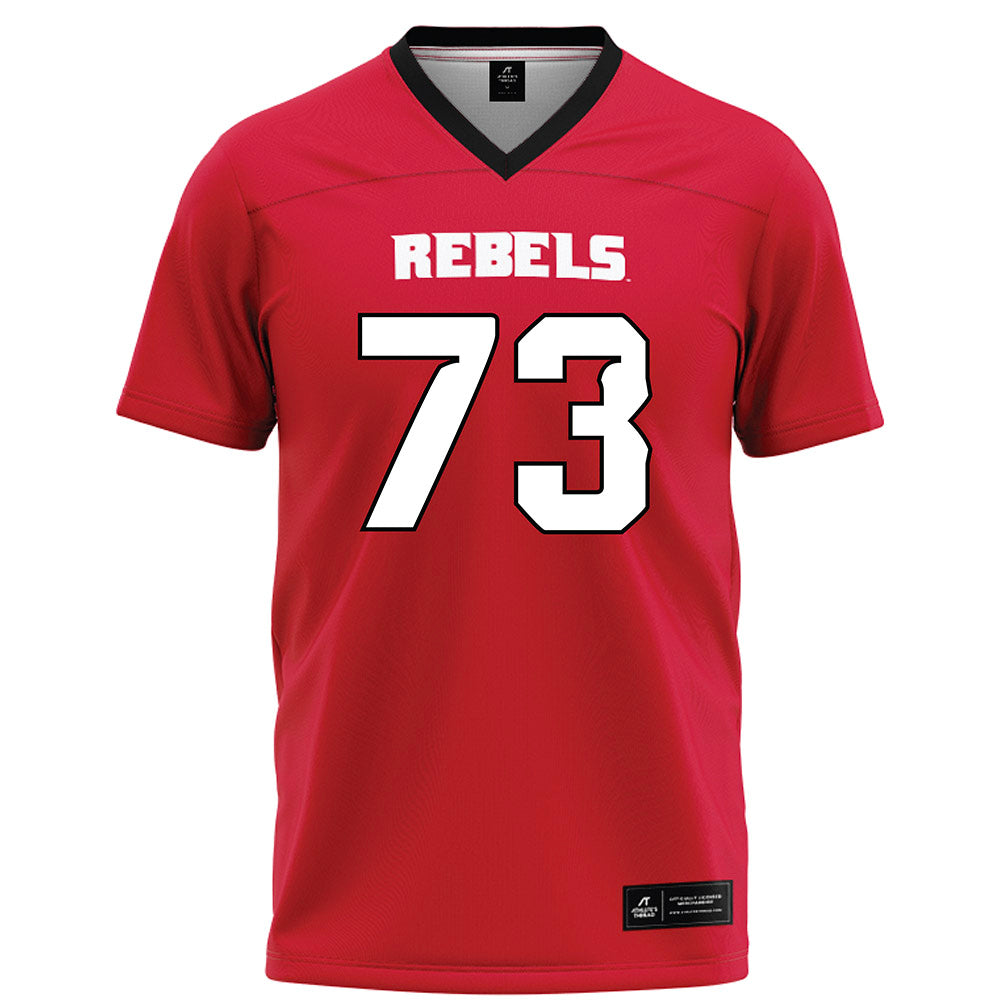 UNLV - NCAA Football : Jesus Garcia II - Red Football Jersey-0