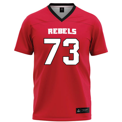 UNLV - NCAA Football : Jesus Garcia II - Red Football Jersey-0