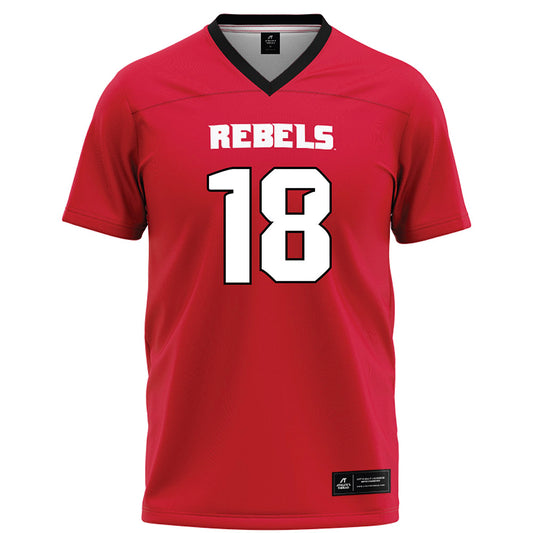 UNLV - NCAA Football : Laterrance Welch - Red Football Jersey-0