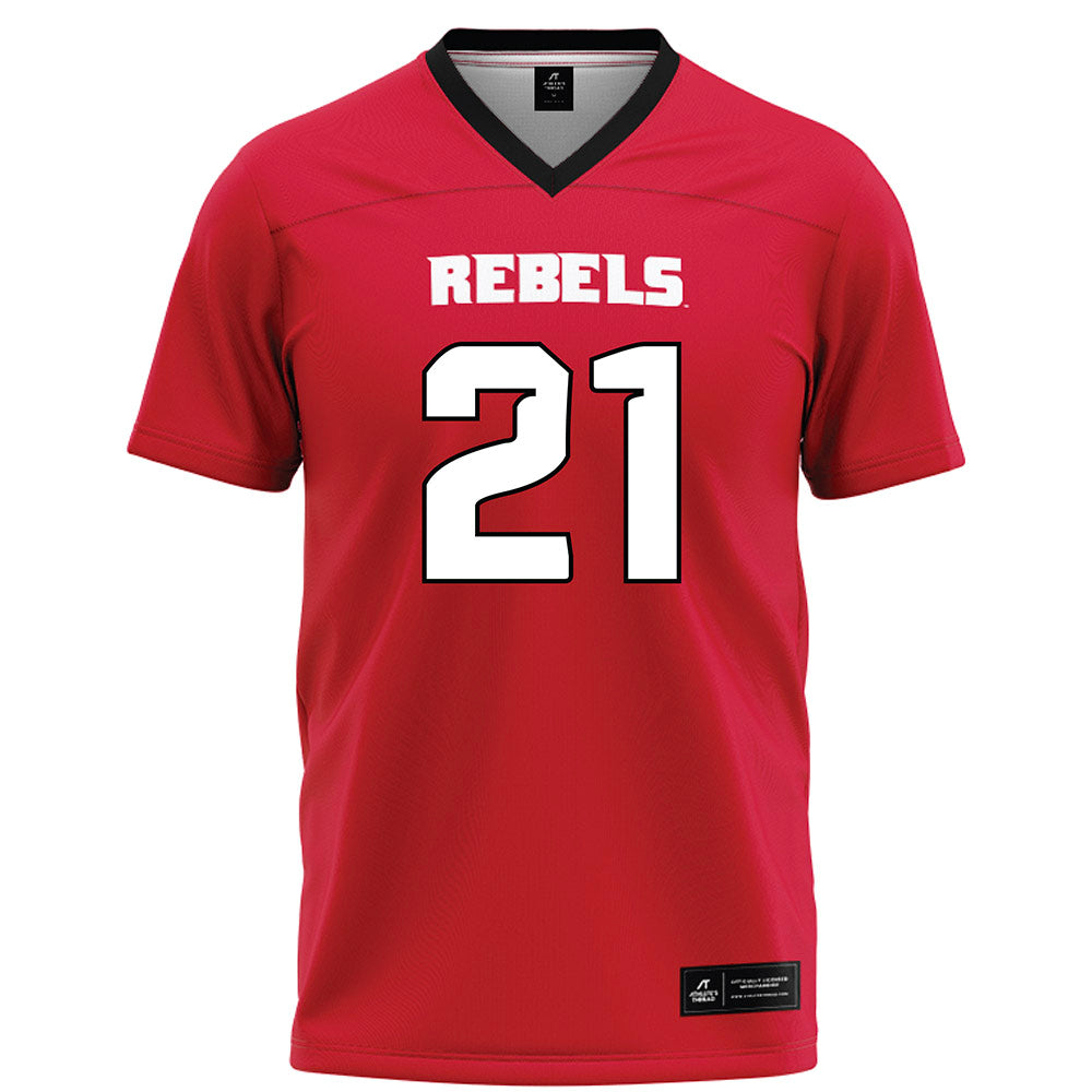 UNLV - NCAA Football : Joshua Tuchek - Red Football Jersey-0