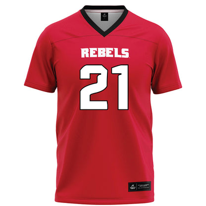 UNLV - NCAA Football : Joshua Tuchek - Red Football Jersey-0