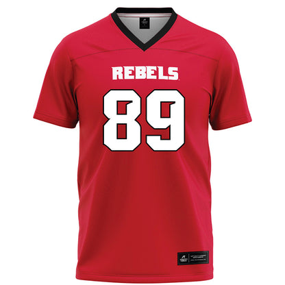 UNLV - NCAA Football : Andreas Diaz-Nicolaidis - Red Football Jersey-0