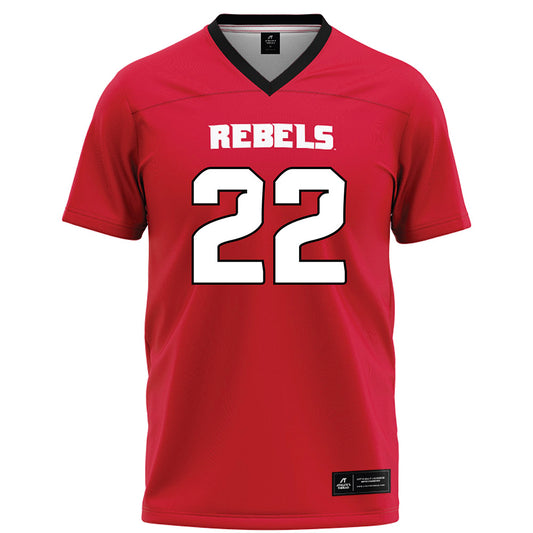 UNLV - NCAA Football : Darien Lewis - Red Football Jersey-0