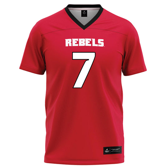 UNLV - NCAA Football : Jake Pope - Red Football Jersey-0