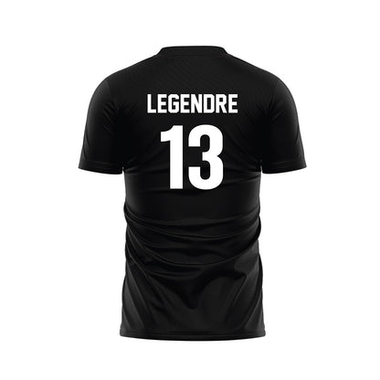 UNLV - NCAA Men's Soccer : Nick Legendre - Black Soccer Jersey-1