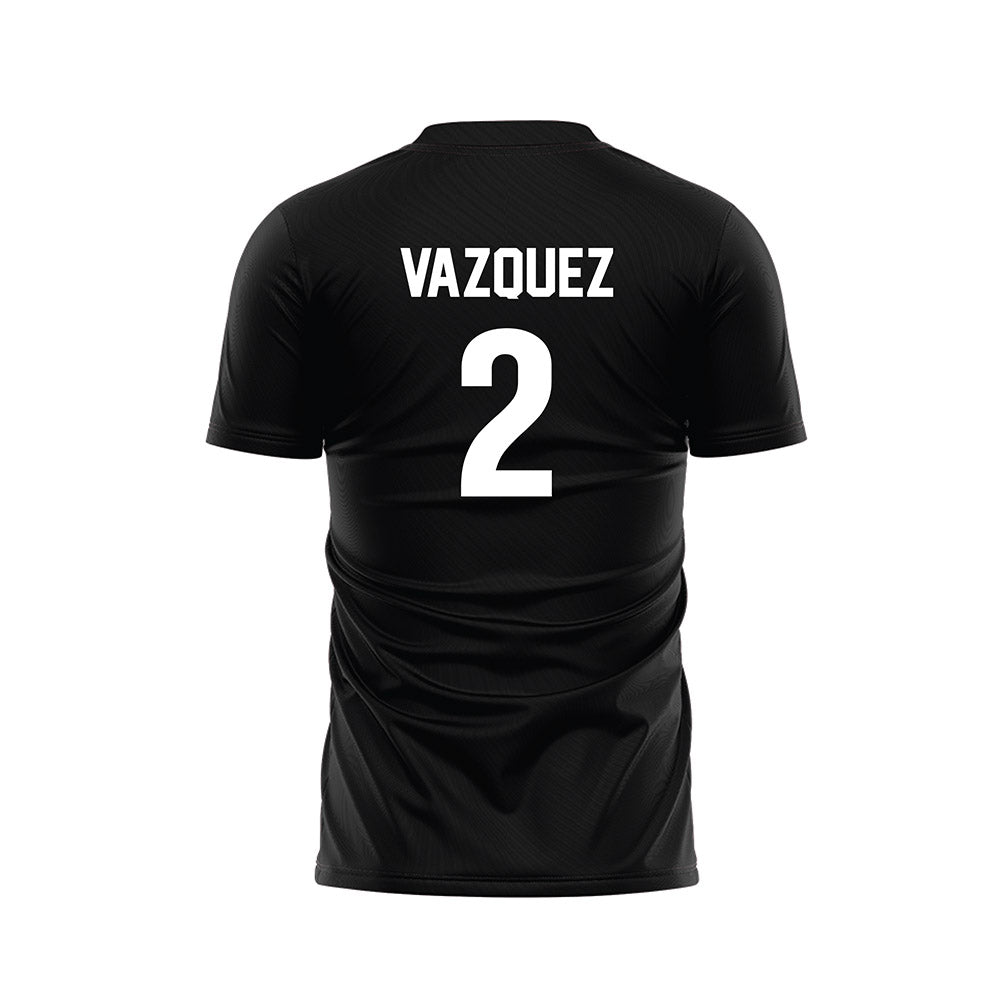 UNLV - NCAA Men's Soccer : Manuel Vazquez - Black Soccer Jersey-1
