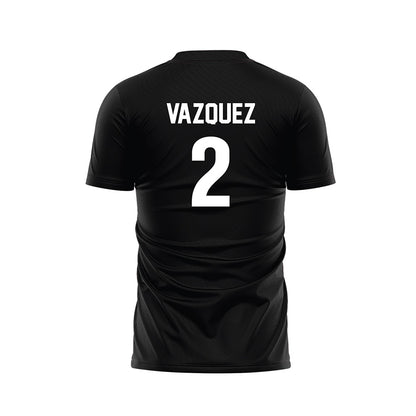 UNLV - NCAA Men's Soccer : Manuel Vazquez - Black Soccer Jersey-1
