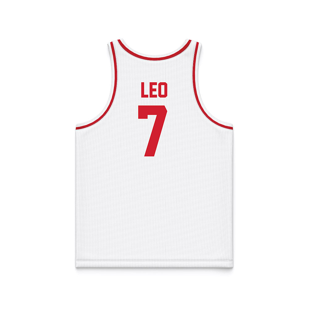UNLV - NCAA Women's Basketball : Destiny Leo - White Basketball Jersey-1