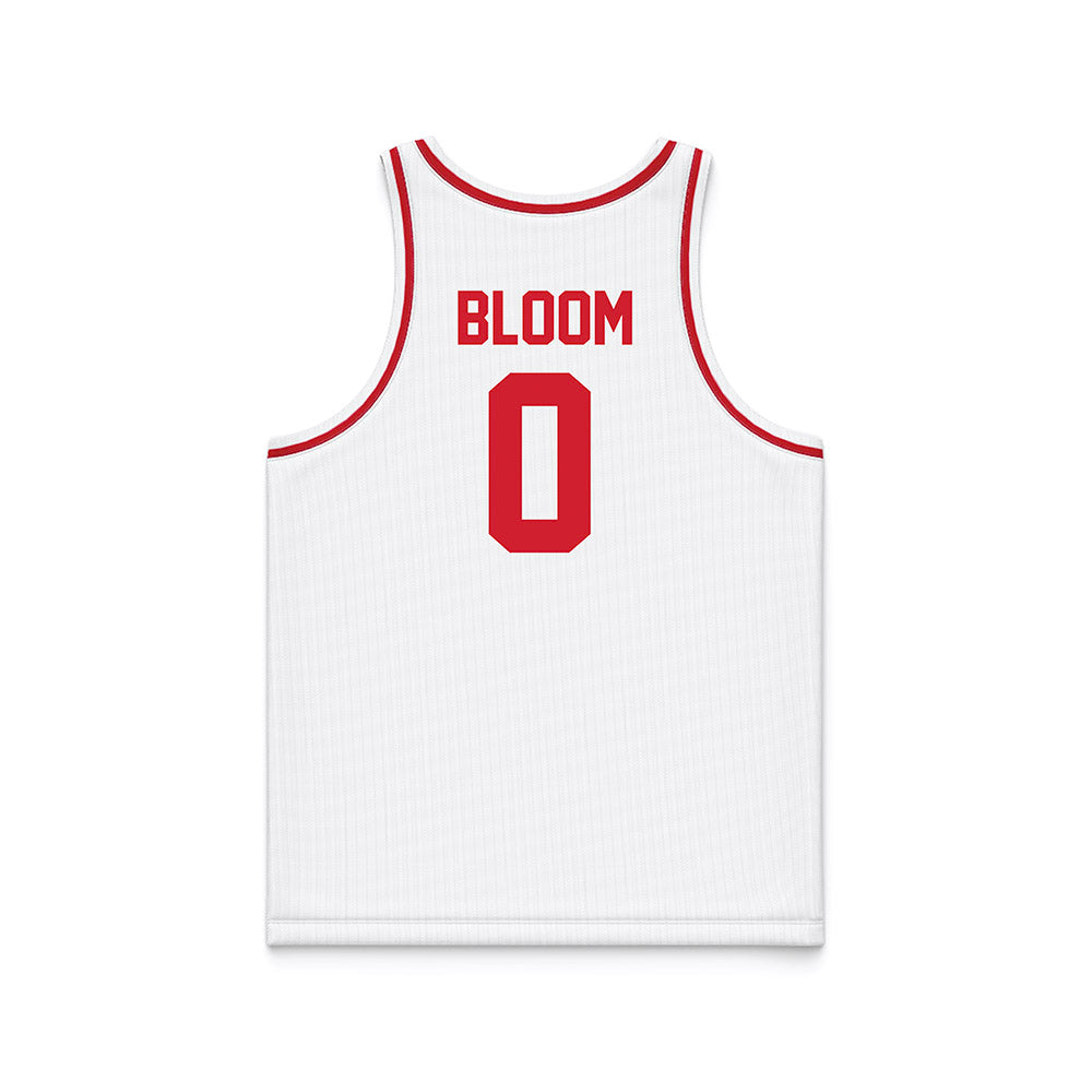 UNLV - NCAA Women's Basketball : Tahj-Monet Bloom - White Basketball Jersey-1