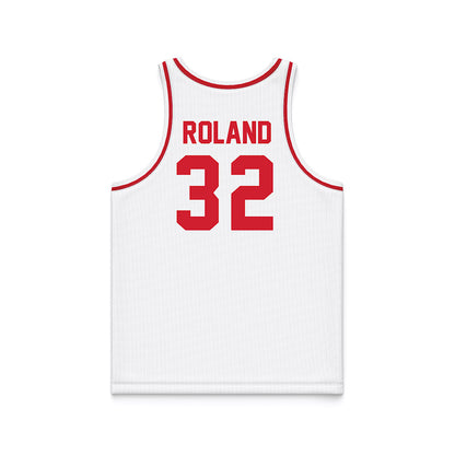 UNLV - NCAA Women's Basketball : Meadow Roland - White Basketball Jersey-1