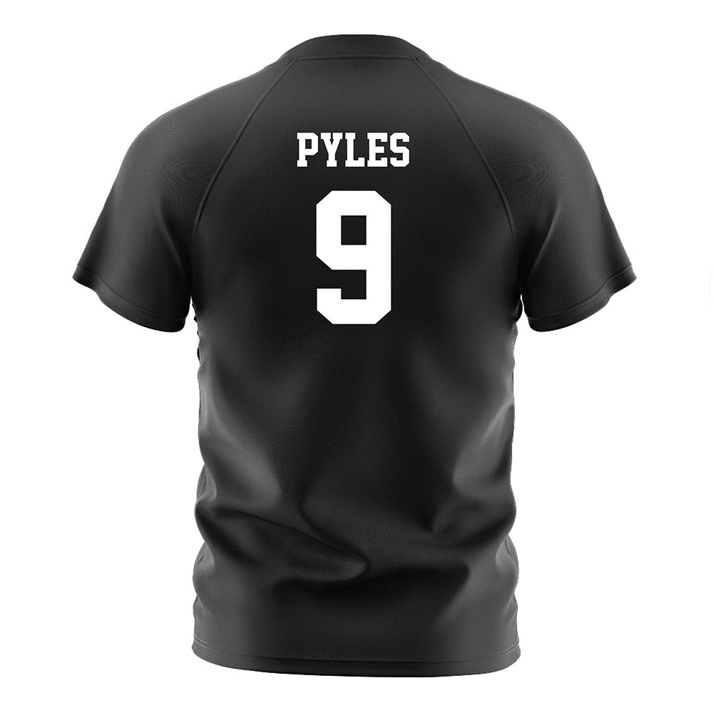 UNLV - NCAA Women's Soccer : Summer Pyles - Black Soccer Jersey-1