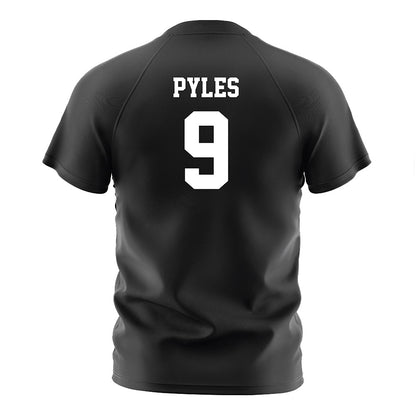 UNLV - NCAA Women's Soccer : Summer Pyles - Black Soccer Jersey-1