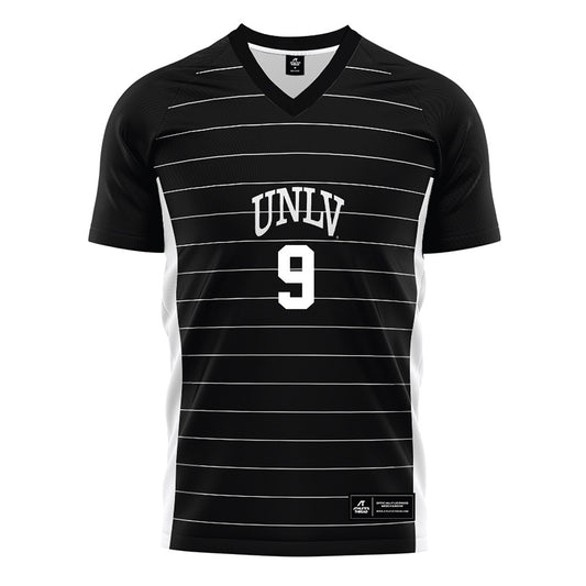 UNLV - NCAA Women's Soccer : Summer Pyles - Black Soccer Jersey-0