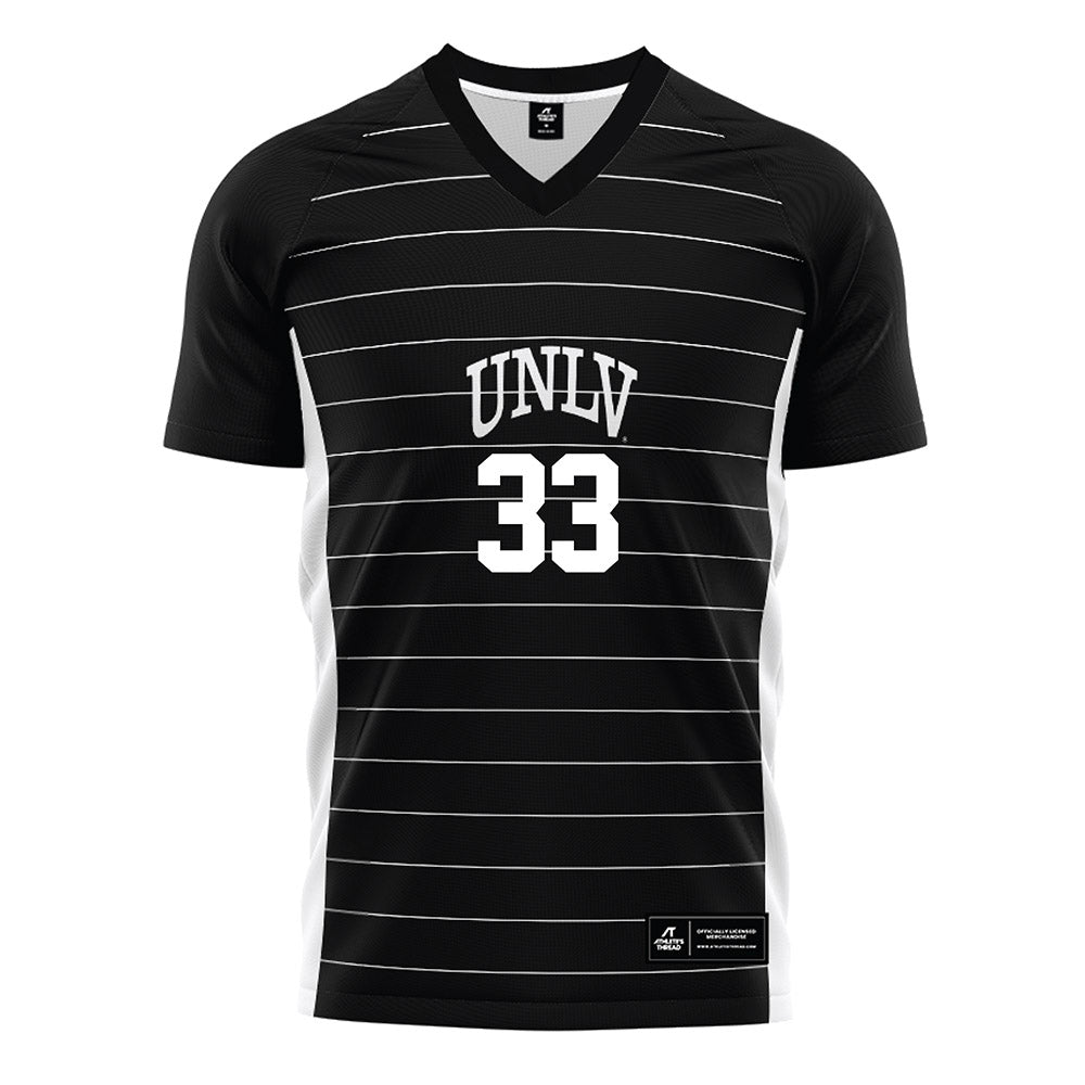 UNLV - NCAA Women's Soccer : Kaitlyn Lee - Black Soccer Jersey-0
