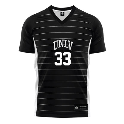 UNLV - NCAA Women's Soccer : Kaitlyn Lee - Black Soccer Jersey-0