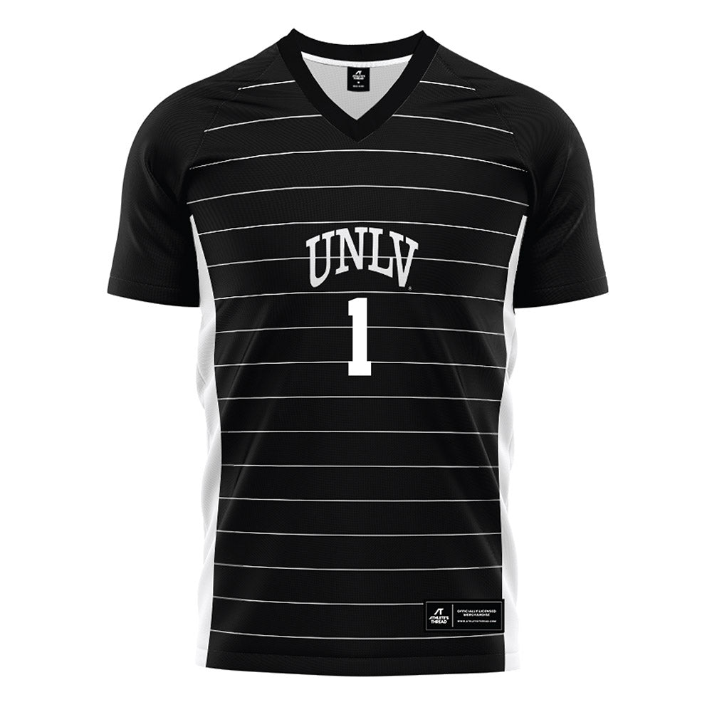 UNLV - NCAA Women's Soccer : Riley Hodson - Black Soccer Jersey-0