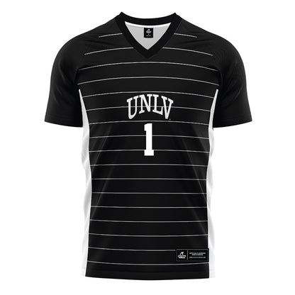 UNLV - NCAA Women's Soccer : Riley Hodson - Black Soccer Jersey-0