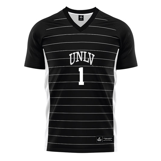 UNLV - NCAA Women's Soccer : Riley Hodson - Black Soccer Jersey-0