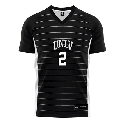 UNLV - NCAA Women's Soccer : Purity Williams - Black Soccer Jersey-0