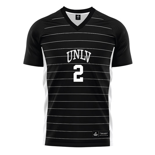 UNLV - NCAA Women's Soccer : Purity Williams - Black Soccer Jersey-0