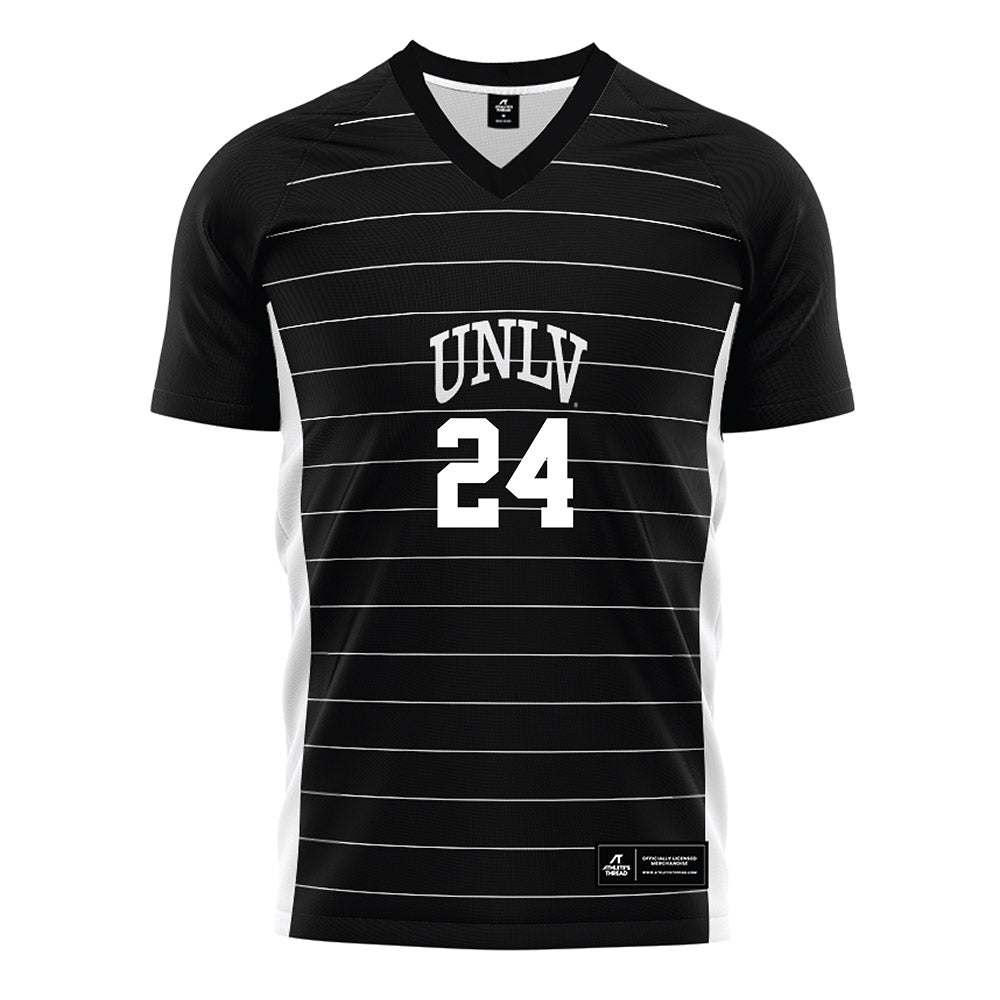 UNLV - NCAA Women's Soccer : Makena Siaki - Black Soccer Jersey-0