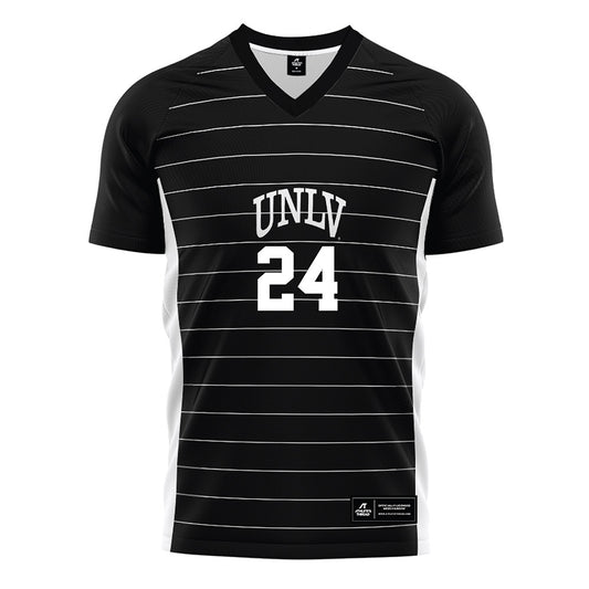 UNLV - NCAA Women's Soccer : Makena Siaki - Black Soccer Jersey-0