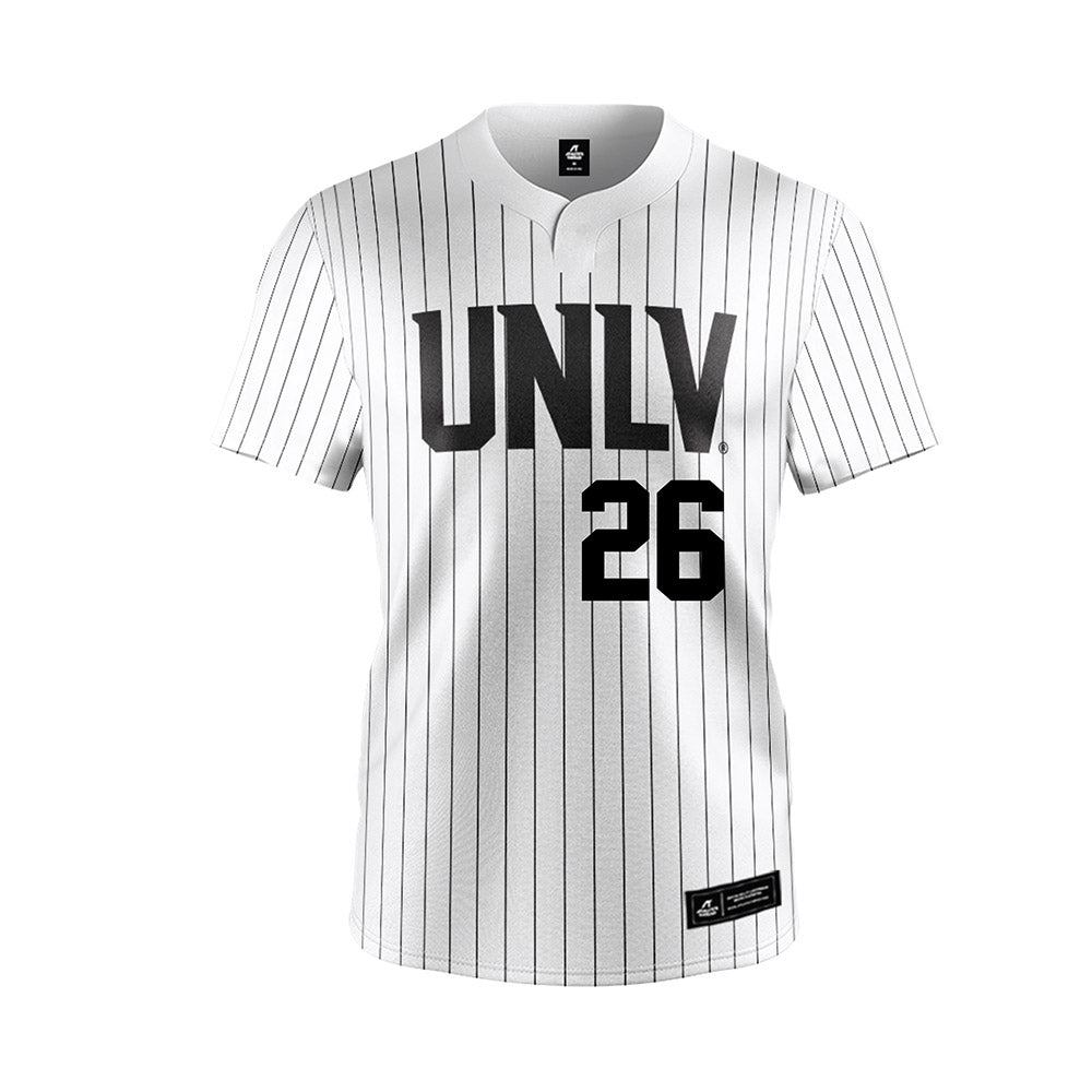 UNLV - NCAA Softball : Presley Barnes - White Jersey-0