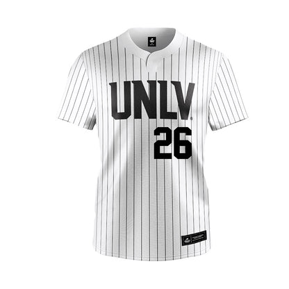UNLV - NCAA Softball : Presley Barnes - White Jersey-0