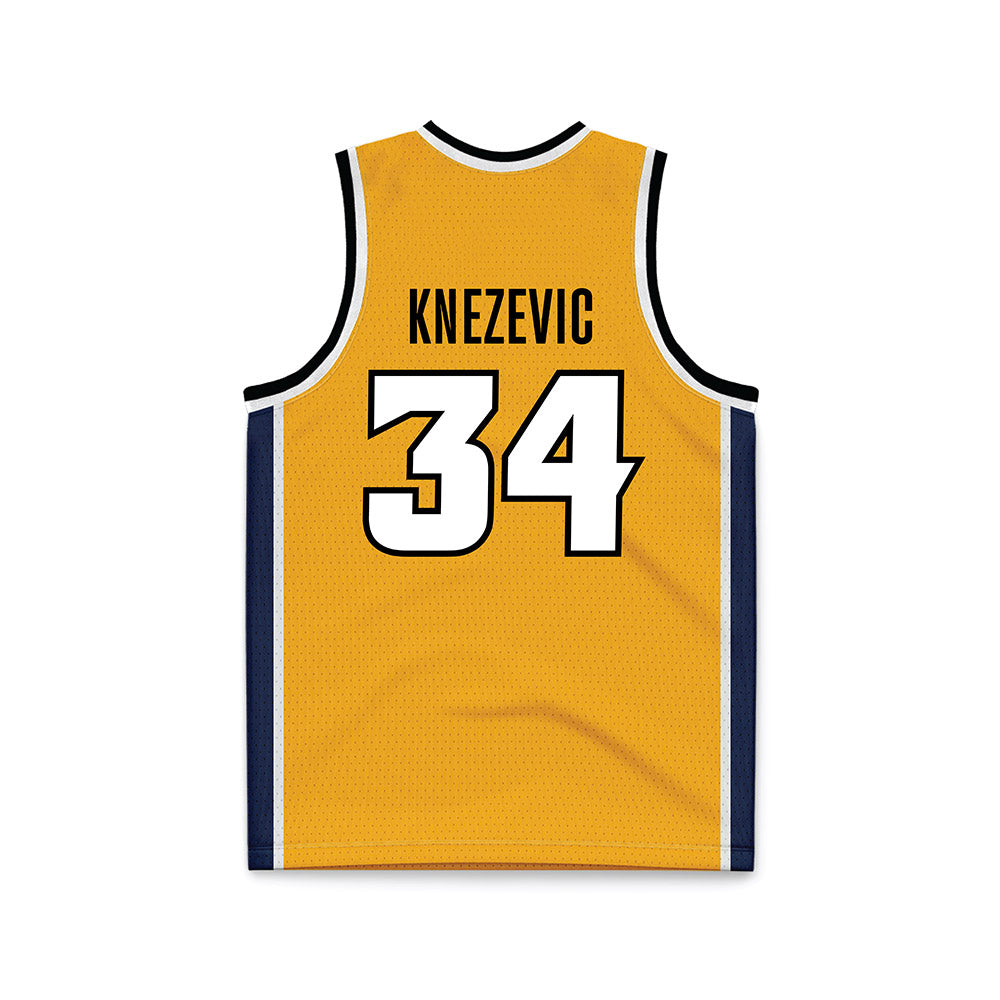 VCU - NCAA Women's Basketball : Katarina Knezevic - Gold Basketball Jersey-1