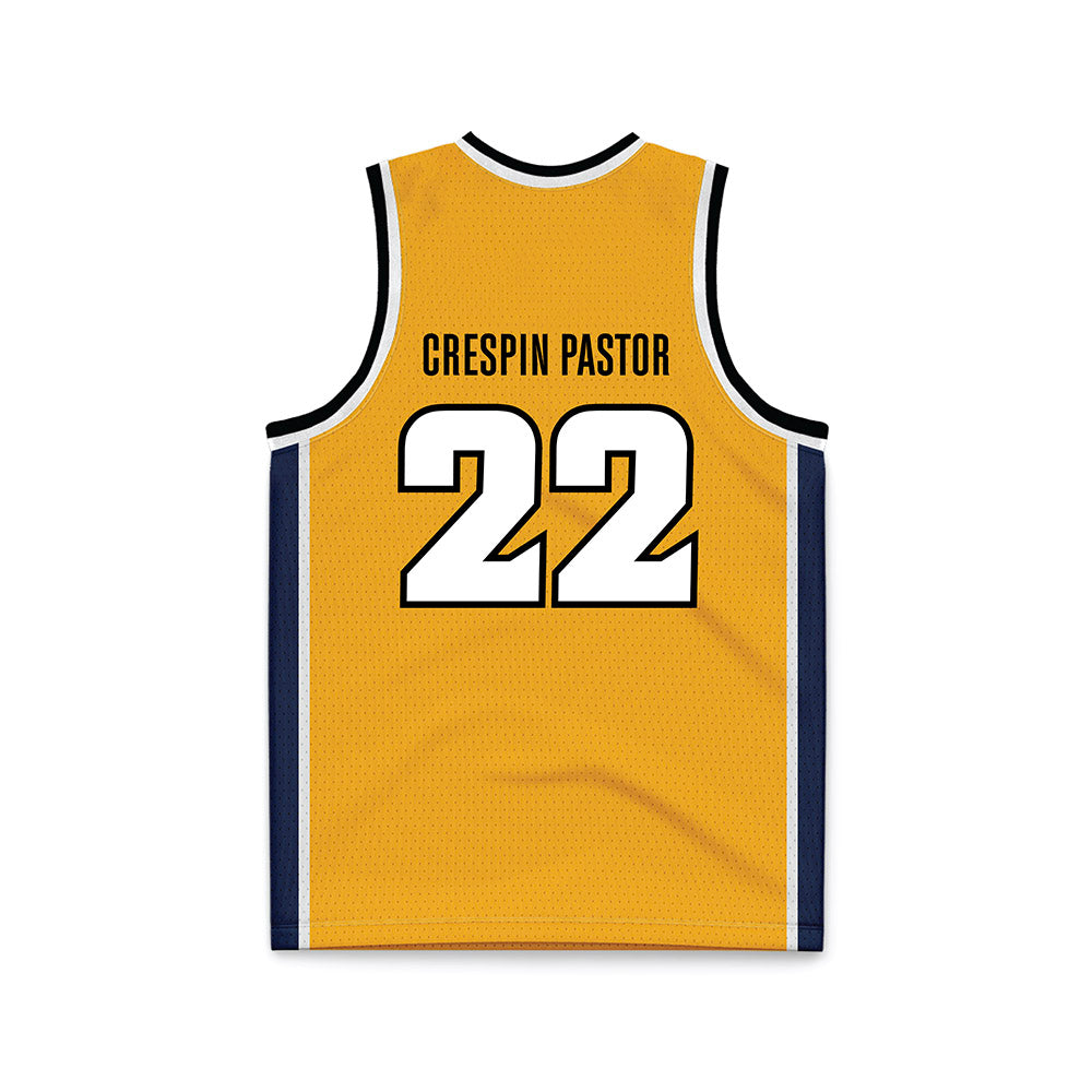 VCU - NCAA Women's Basketball : Laia Crespin Pastor - Gold Basketball Jersey-1