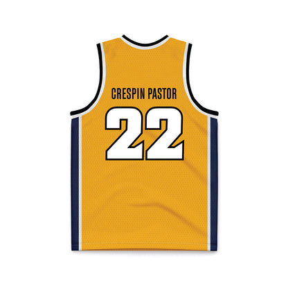 VCU - NCAA Women's Basketball : Laia Crespin Pastor - Gold Basketball Jersey-1
